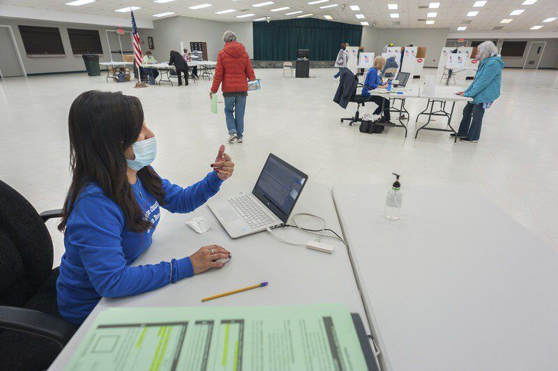 Early voting turnout heavy